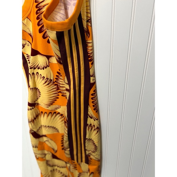 adidas X FARM RIO Orange Toucan Tropical Premium Dress Womens Size Medium NEW - Picture 4 of 4
